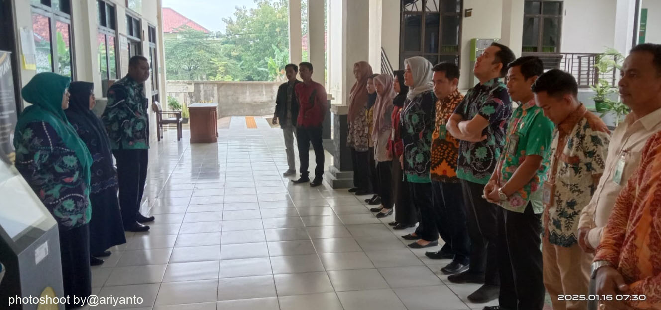 Briefing PTSM dan Penjaga Sidang PA Pamekasan